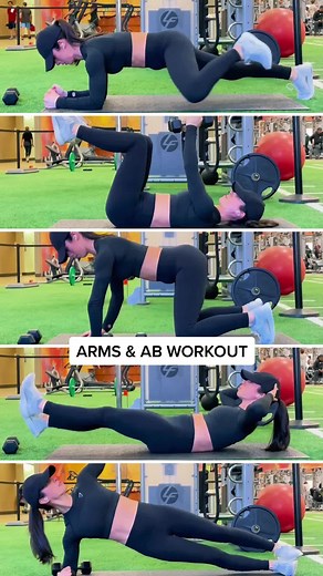 ARMS & ABS WORKOUT🔥 This is tough! 6 exercises, 20 reps each, 4x. Link in bio for full workouts just like this one.💪🔗📱 #abexercises #abexercise #coreworkouts #plank #coreexercises #fitness #workoutplan #abworkouts #abworkout #workoutvideo #core #fitness #abworkouts #bodyweighttraining #workoutprogram #planks #athomeworkouts
