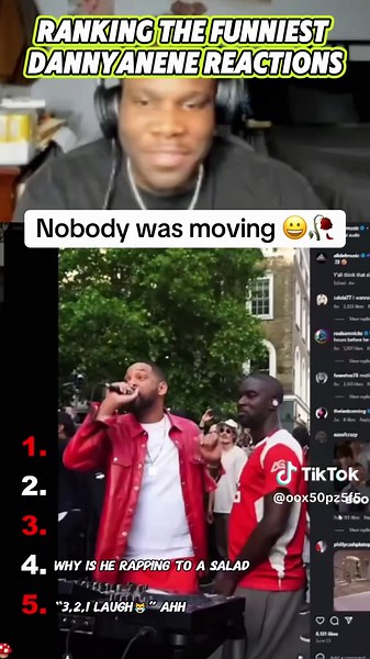 Ranking the Funniest Danyanene Reactions on TikTok