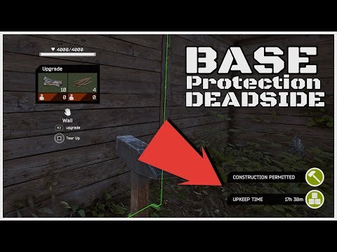 How To STOP BASE Degradation [ Damage Overtime ] In DEADSIDE PS5