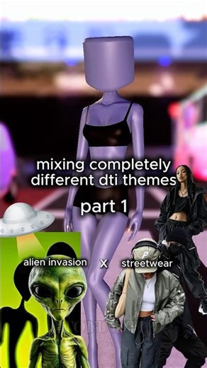 combining completely DIFFERENT dti themes ✨ #dresstoimpress #dresstoimpressroblox #roblox #new