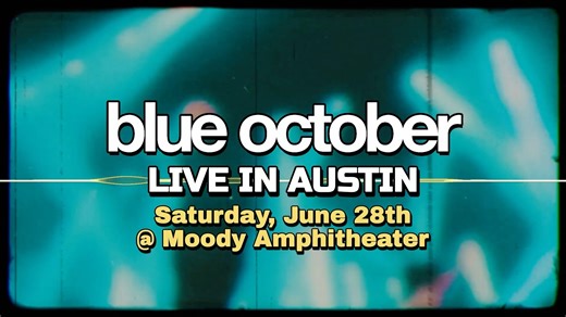 17K views · 398 reactions | ☀️ Don't miss the show of the Summer! Very limited tickets still avail here: https://www.ticketmaster.com/blue-october-austin-texas-06-28-2025/event/3A006229EE69458F Join us this Saturday, June 28th at Moody Amphitheater for an unforgettable evening with Blue October. Two full sets. No opener. Just us. | Blue October | Facebook