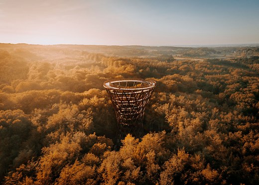 Skovtårnet i Haslev - et besøg i Sjællands højeste seværdighed