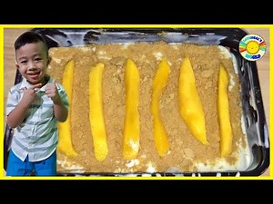 HOW TO MAKE MANGO GRAHAM CAKE | DIY NO BAKE MANGO GRAHAM CAKE | EASY GRAHAM RECIPE‪@LATHREALSWORLD‬