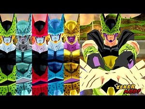 Cell All Forms *PACK Remake* | Dragon Ball Z Budokai Tenkaichi 3