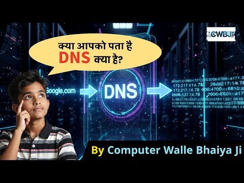 What is DNS in Hindi? | Domain Name System Explained | Computer Walle Bhaiya Ji