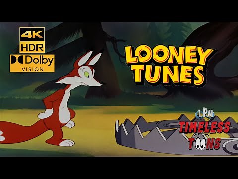 LOONEY TUNES: Fox Pop (1942) [4k HDR Dolby Vision Remastered]