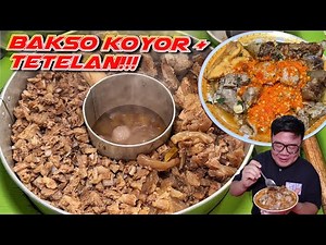 GAWAT.. PENJUAL DAGING TURUN TANGAN JUALAN BAKSO!! ISIAN TETELAN DAN KOYORNYA BANYAK..