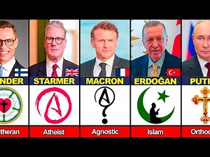 European Leaders and Their Religion in 2025
