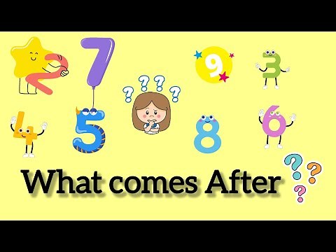What Comes After Numbers? | FunTime Learning for Kids | Preschoolers & Kindergarten |