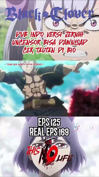 Black clover Dub/sub indo eps 125 Part 2 . FULL VERSION VERSI BD bisa di dawnload tautan di bio . Jangan lupa follow biar update nya gak ketinggalan #ANIME #anime4k #blackclover #blackcloveranime #hasta #blackcloveropening5 #miyuna #fyp #fypシ゚ #yuno #bestanime #blackcloverdubindo #animedubindo