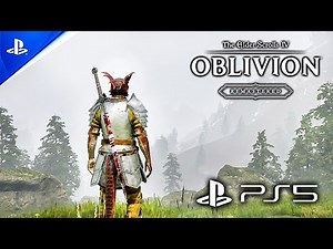 Oblivion Remastered - PS5 4K 60FPS Gameplay