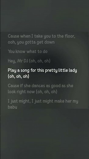 Hey, Mr DJ 😎 Play a song 🎶🎤 for this pretty little lady👧 || #ijustmight #brunomars #trending #shorts
