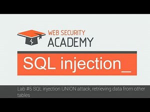 SQL injection lab #5 | Portswigger | web-security-labs
