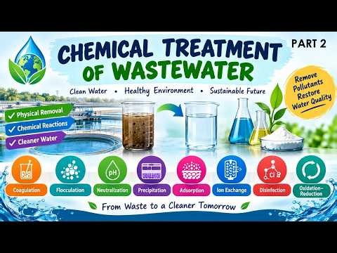 Chemical Methods of Wastewater Treatment Part 2 | Advanced Chemical Treatment | Wastewater Treatment