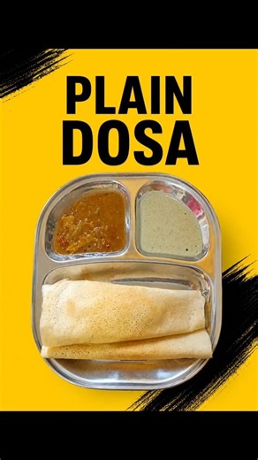 Crispy Plain Dosa Recipe Without Fail | Dosa Batter Secret