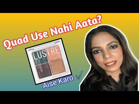 Beginner Friendly Eye Makeup using Eyeshadow Quad ✨ Full Tutorial