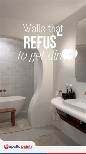 Apollo Paints India Pvt Ltd on Instagram: "Walls That Refuse to Get Dirty. Made for Kitchens & Bathrooms. Apollo Paints HYGIENE is powered by advanced Lotus Effect technology that repels dirt and moisture before they settle. 💧 Water beads and rolls off 🧼 Scrub-resistant finish 🛡️ Non-yellowing—whites stay white, colors stay bright So your most-used spaces stay fresh, every single day. #ApolloPaints #HygieneFirst #KitchenAndBathroom #CleanWalls HomeProtection"