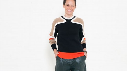 How to Dress: peg-leg leather trouser - video