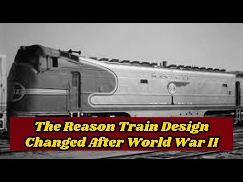 The REAL Reason Train Design Changed After WWII