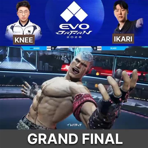 Tekken 8 Grand Finals: Knee vs. Ikari at Evo Japan