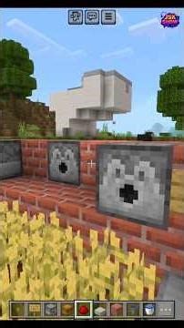 Easy automatic Farm in Minecraft😲#minecraft#shorts