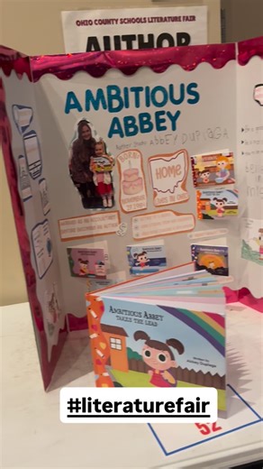 Over 150 elementary students presented at the OCS Literature Fair today! Amazing work to all students! Congratulations to those that moved on to the regional fair. Special shoutout to our staff, students, and families for making this event possible! #instructioninOCS #togetherweachieve #PublicSchoolProud #opportunityinOCS | Ohio County Schools