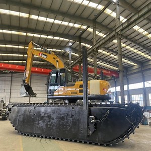 [Hot Item] New Swamp Buggy Marsh Amphibious Excavator with Long Arm Boom