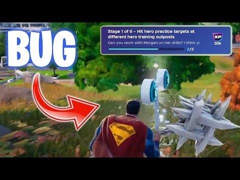 [BUG] Hit hero practice targets at different hero training outposts | Fortnite Chapter 6 Season 3