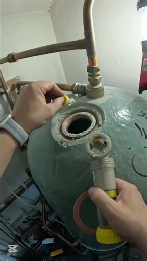 Quick Guide: Replacing Your Water Heater Element with Ease." #plumbing #diy #plumberlife