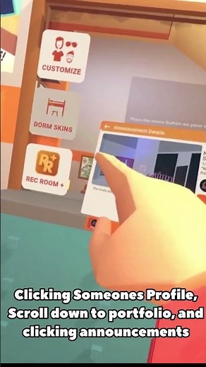 How to access the 2021 watch menu #recroom