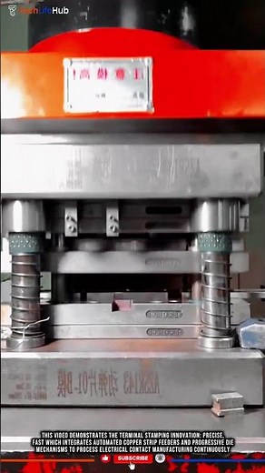 Terminal Stamping Innovation: Precise, Fast #tech