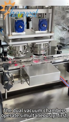 Machine de capsulage sous vide àdouble tête pour bouteilles enverre;Avantages du capsulage sous vide