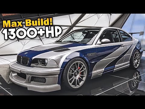Forza Horizon 5 Car Customization - Razor BMW M3 GTR NFS Most Wanted Build!