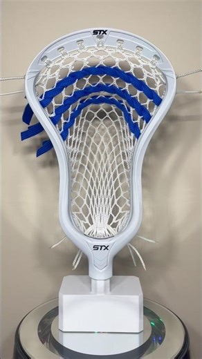 STX Stallion 1K with StringKing 5S Mesh and Throne Shooting Strings #lacrosse