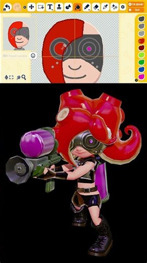 How to make Octoling from Splatoon #octoling #splatoon