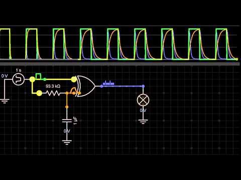 frequency multiplier with XOR gate