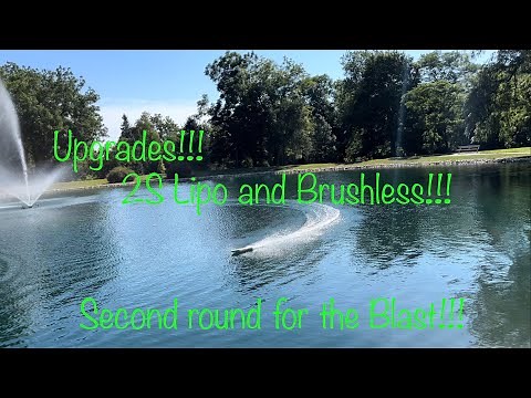 TRAXXAS BLAST TESTING THE UNPGRADES!!! 2S LIPO AND BRUSHLESS CONVERSION!!!