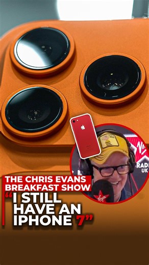 9.8K views · 35 reactions | "I STILL have an iPhone 7!" Chris Evans reveals he STILL uses an iPhone 7 amidst the launch of the iPhone 17. Download the Virgin Radio app and listen live to the Chris Evans Breakfast Show with the National Lottery every weekday from 6.30am-10am. | Virgin Radio UK | Facebook