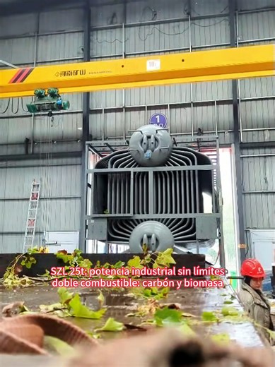 La SZL 25T está diseñada para operaciones industriales de alta demanda.🔥 Su capacidad de doble combustible, alta presión de trabajo y eficiencia del 85 % la convierten en una solución confiable, estable y rentable para producción continua de vapor⚙️🏭. 🌐www.xinliboiler.com #boiler #biomass #coal #chinafactory #foryou