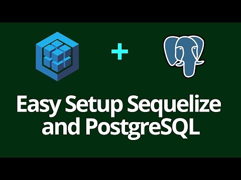 How to setup Sequelize and PostgreSQL | Best Todo List app #2.