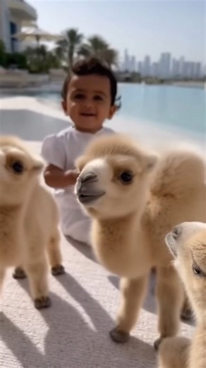 🐫 CamelCode | Ai Creator on Instagram: "Cute baby camels🐫 Created using @spectoria.ai"