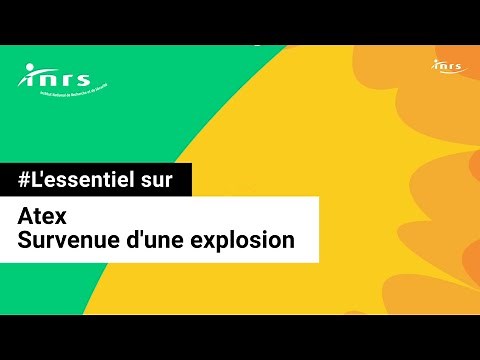 Atex. Survenue d’une explosion