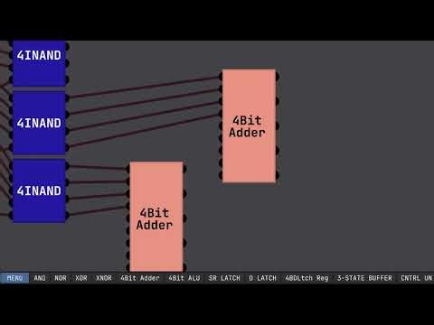 DIGITAL LOGIC SIM pt 5:MULTIPLIERS