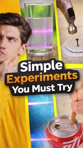 Mind Blowing Science Experiments You Can Try at Home | Simple Science Tricks #science #scienceexperiments #physics #sciencefacts #creatorsearchinsights