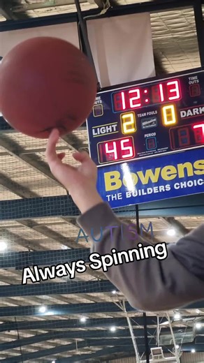 cant sit still, always spinning his ball 🏀 #nba #theautisticballer #nbl #zaccclothing #athlete #inclusionmatters #thefrannys #fashion #Melbourne