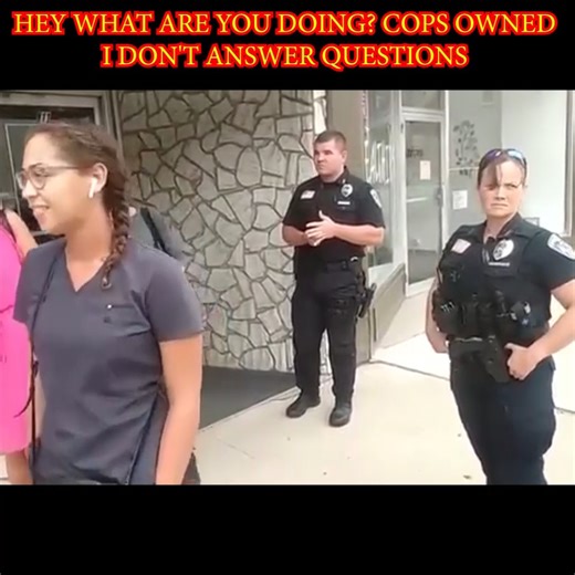 2.8K views · 61 reactions | HEY WHAT ARE YOU DOING cops owned i don't answer questions | Cop Watch 360 | Facebook