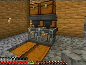"How to Build an Automatic Furnace Smelter in Minecraft! 🔥 Easy & Efficient Smelting System"