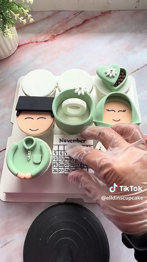Selamat Bertunang 💍 Fondant cupcake untuk hantran 💓🥰 #viralvideo #cupcake #fyp #fypシ゚viral #fondantcupcakes #caketunang