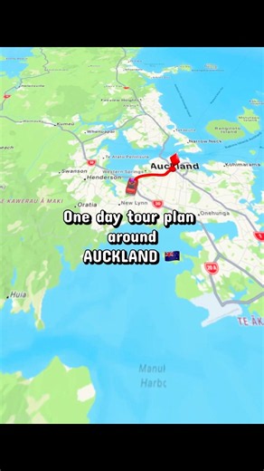 Auckland west tour plan #travel #newzealand #lifeisbutadream #travelalone4k