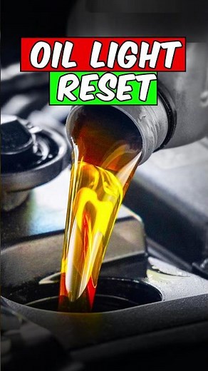 How To Reset Oil Light 🛠️